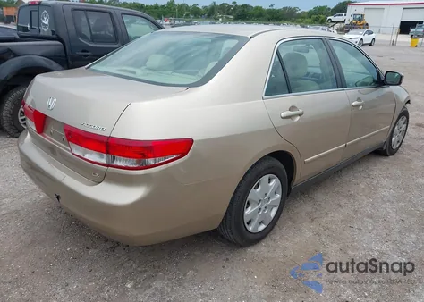 2004 Honda Accord 2.4 Lx из США, поврежденный, VIN 1HGCM56374A153377